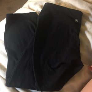 Lululemon classic black leggings